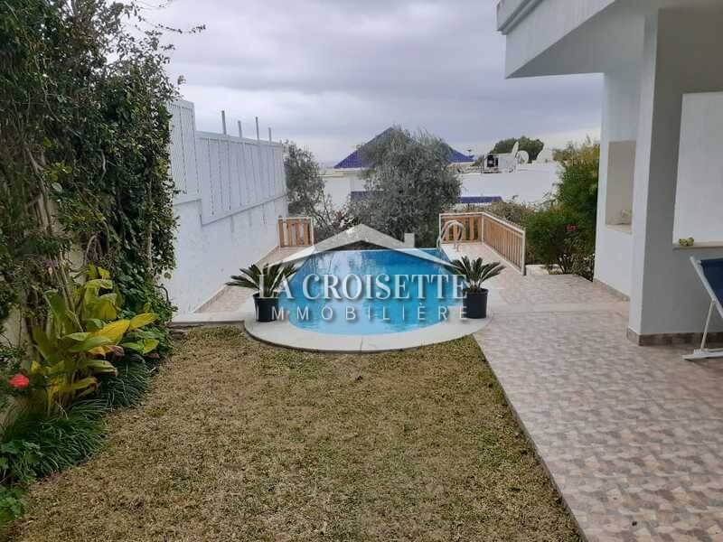 Villa avec piscine à Gammarth Supérieur 